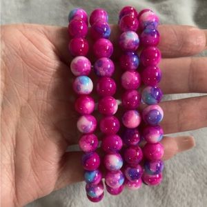 Handmade beaded bracelets